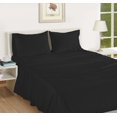 thumbnail image 1 of Casa Platino Sábanas de Tamaño Completo: 1000 Hilos, Suave 100% Egyptian Cotton, Comodidad de Hotel de Lujo con Acabado de Satén, Bolsillo de 15” de Profundidad, Fácil Cuidado - Negro, 1 of 6