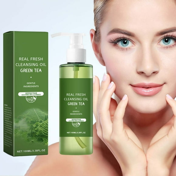 FcBaudy Green Tea Makeup Remover Oil Cleansing Oil Green Tea 100ml Cleansing Oils