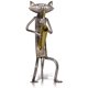 thumbnail image 1 of Escultura de metal de gato con figura de guitarra, regalos para Acción de Gracias, Navidad, manualidades y decoración del hogar, estilo 1 Sincero Electrónica, 1 of 5