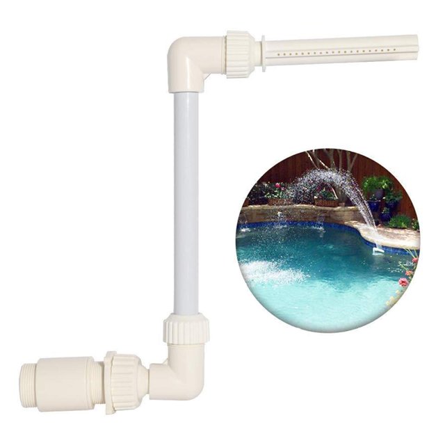 Fuente de agua Accesorios para aspersores para piscinas Cascada sobre la piscina en el , rociador de enfriamiento Fuente de chorro para alberca d Macarena fuentes de la piscina