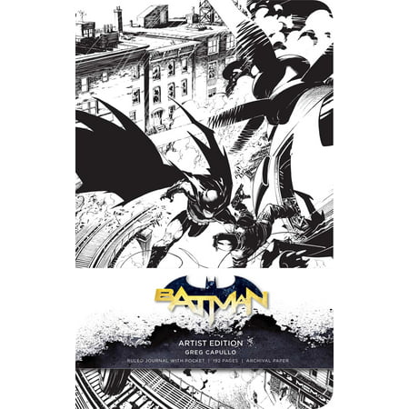 DC Comics: Batman Hardcover Ruled Journal: Artist Edition : Greg Capullo
