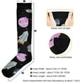thumbnail image 3 of GZHJMY Space Compression Socks, Women Men Long Stocking (20-30mmHg), Travel Knee High Stockings for Athletic Sports,Running,Cycling,Nursing, 3 of 7