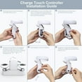 thumbnail image 2 of HLONK Charging Dock Compatible for Oculus Quest 2/Meta Quest 2  VR Controller and Headset Magnetic Fast Charger Docking Station, 2 of 8