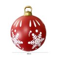 thumbnail image 1 of Bola inflable de Navidad de PVC de 60 cm adornos de bola de soplado de Navidad grande para patio (I) Sywqhk Libre de BPA, 1 of 6