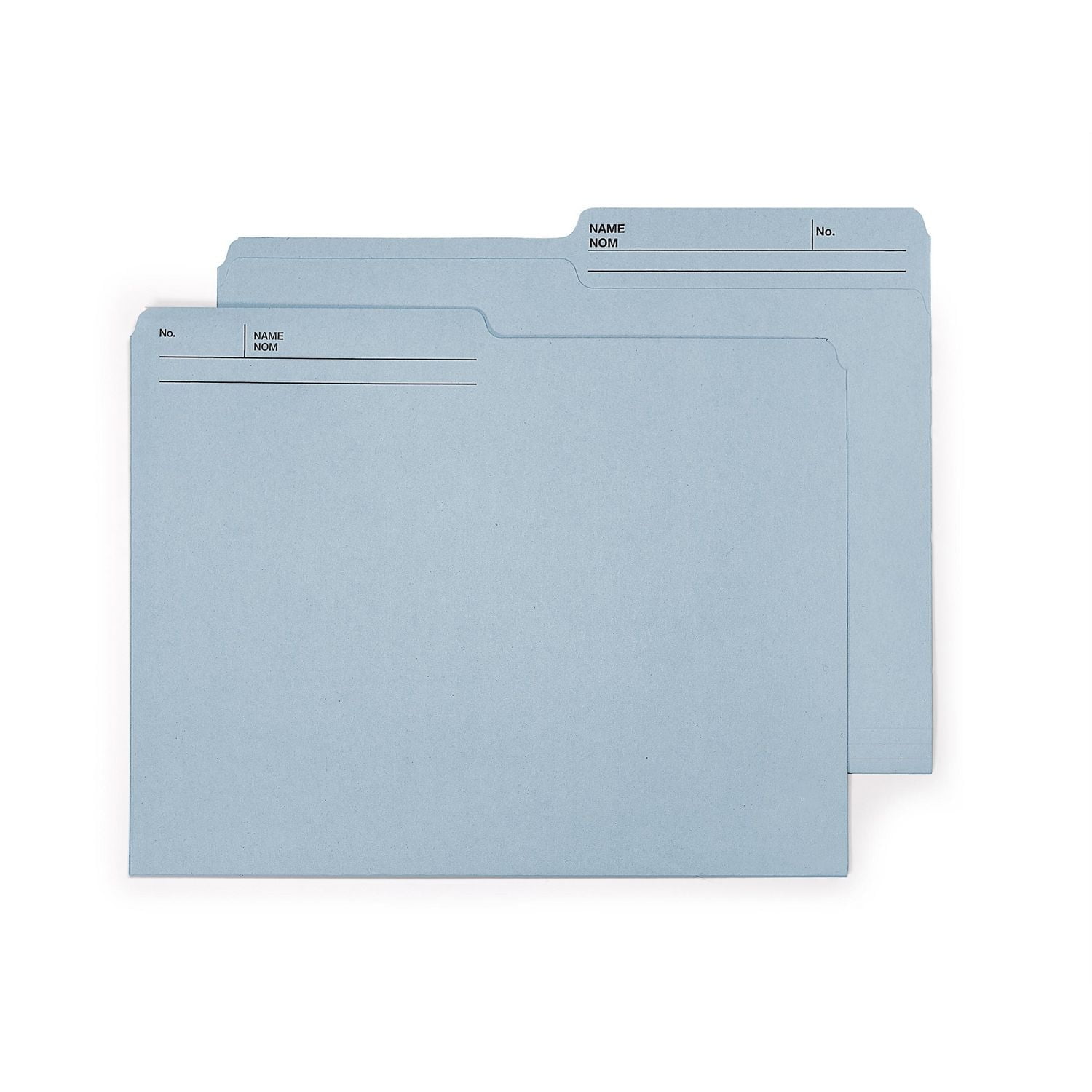 Continental Letter size File Folders. Teal colour, 12 count