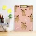 thumbnail image 6 of FMSHPON Cute DogBone Clipboard Hardboard Wood Nursing Clip Board and Pull for Standard A4 Letter 13x9 inches, 6 of 8