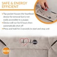 thumbnail image 5 of K&H Pet Products Mother’s Heartbeat Puppy Crate Pad Gray Fleece Medium/large breed beat 21 X 31 Inches, 5 of 10