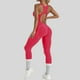 thumbnail image 1 of WILLBEST Mono de Entrenamiento para Mujer, de Manga Larga, con Cremallera Frontal Y Espalda Descubierta, Elástico, Deportivo, para Yoga, Running, Ropa Informal Cómoda. Grande, 1 of 8