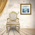 thumbnail image 3 of Nan 15x15 Gold Ornate Wood Framed with Double Matting Museum Art Print Titled - Sailing Together, 3 of 4