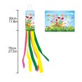 thumbnail image 2 of Easter Windsock Flag, Festive  Arrangement, Outdoor Yard Flag-FT1007 Polyester Cloth/plastic Hoop, 2 of 8