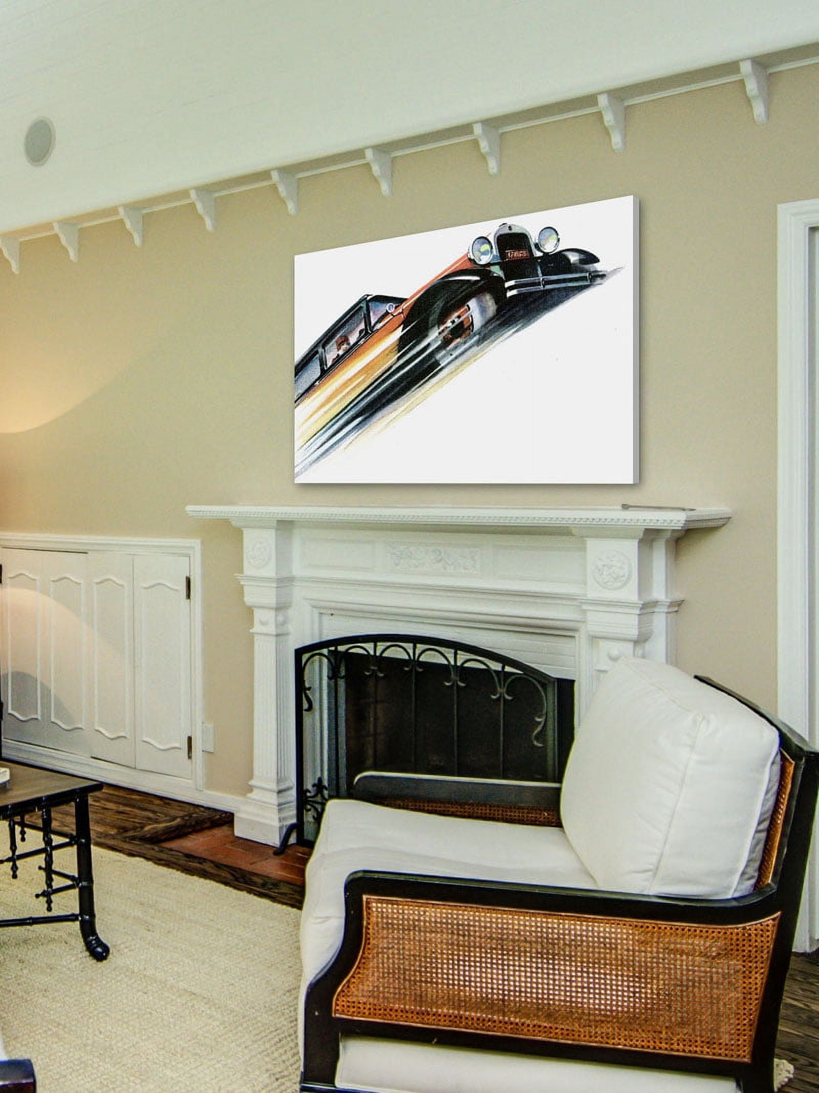 "Vintage 12672" Painting Print on Canvas