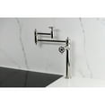 thumbnail image 2 of Kingston Brass KS3706CG Fuller Deck Mount Pot Filler Faucet, Polished Nickel, 2 of 7