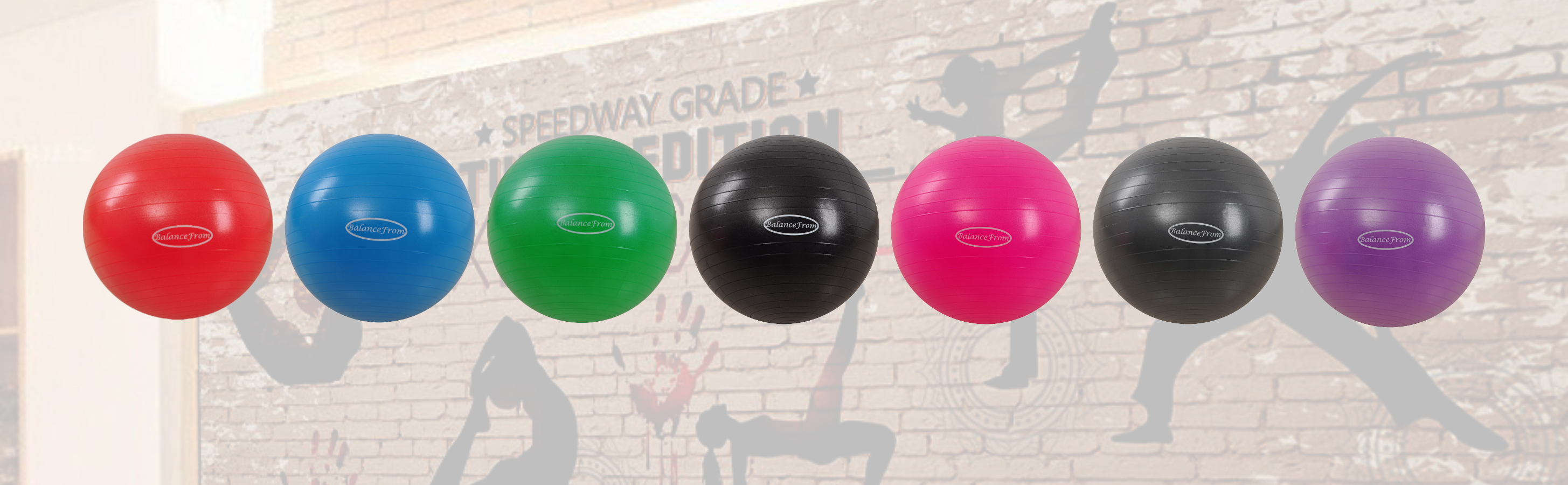 BalanceFrom Anti-Burst and Slip Resistant Exercise Ball