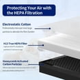 thumbnail image 6 of Enhanced 4 Pack HY4866 True HEPA Replacement Filters for MORENTO and WESTHEY HY4866 Air Purifier, YIOU M1 Air Cleaner Purifier, H13 Ture HEPA for HY4866 Filter (4+4), 6 of 6