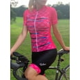 thumbnail image 2 of Women's Pro Series Pink Cycling Short Sleeve Jersey, Bib Shorts, or Kit Bundle, 2 of 11