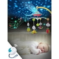 thumbnail image 6 of UNIH Baby Crib Mobile with Lights and Music Box for Toddlers, Musical Mobile with Moon and Stars Projection for Infants Age 0 to 24 Months, 6 of 11