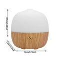 thumbnail image 2 of Boreal Craft "Wood Grain Aromatherapy Diffuser Mist Humidifier – Quiet Operation Aroma Oil Compatible Room Moisturizer With LED Lights & Auto Shut Off" Smart Temp Hot Cold Pad, 2 of 6