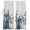 White, variant on Fall Coastal Blackout Curtains for Bedroom/Living Room, Pinch Pleated Black Out Curtains, Thanksgiving Blue White Pumpkin Eucalyptus Room Darkening Window Drapes with Hooks 2 Panels, 59"x70"