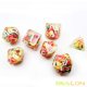thumbnail image 5 of Set de dados BESCON DICE Fruit Polyhedral RPG de 7 piezas, 5 of 5