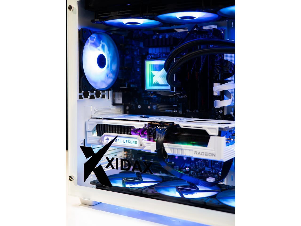 XIDAX X-6 Series Intel Core i9 14900KF, AMD Radeon RX 9070XT 16GB, 32GB DDR5 5600MHz RAM, 2TB M.2 SSD, Genuine Window 11 Home ONAMI White - Assembled & Serviced in Utah