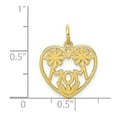 thumbnail image 3 of 10k Yellow Gold MOM Charm Pendant, 3 of 3