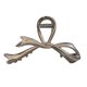 thumbnail image 2 of Pinza para el pelo Skymirror para mujer, forma de lazo, hueca, de acero inoxidable pulido, resistente, antideslizante, antirotura, elástica, con resorte, para cortar el pelo., 2 of 7