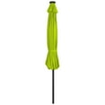 thumbnail image 2 of WestinTrends Cyrus 9 Ft Outdoor Patio Umbrella, Solar Powered 32 LED Light Umbrella with Tilt and Crank for Garden, Deck, Balcony, Pool and Beach, Lime Green, 2 of 7