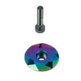 thumbnail image 1 of Naiovety Cubierta de rodamiento CNC para bicicleta de aleación de aluminio, tallos de tazón de carretera, tapas superiores compactas, tubo de dirección Ciclismo Vistoso Naiovety OD024461-01, 1 of 6