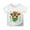 White, variant on St Patrick's Day Girls Casual Short Sleeve Printed Tee Shirt for Festive Size:6-7 Years