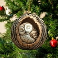 thumbnail image 6 of Lilixerw 3.15 inch Animals Acrylic Christmas Tree Ornament,Forest Animal Hanging Ornament for Animal Lovers Gift Christmas Pendant, 6 of 8