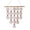 B, variant on KGJQ Handmade Natural Seashell Wind Chime, Retro Rope Knot & Wooden Ring, Clear Tinkling Sound, Coastal Hanging Decor for Window Guesthouse Kids Room