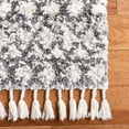 thumbnail image 3 of SAFAVIEH Melrose Coleman Overdyed Geometric Shag Area Rug, Ivory/Grey, 4' x 6', 3 of 7