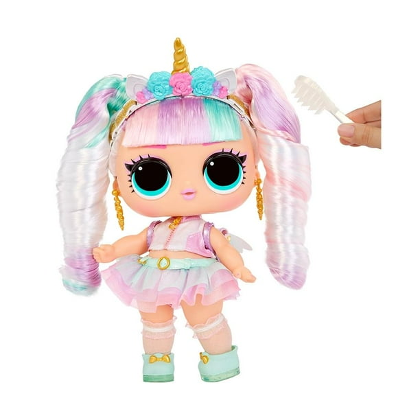 Muñeca LOL Surprise Big Baby Hair unicornio grande Walmart en línea