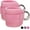 Pink -style1, variant on Minzimin Fitness Ankle Straps for Cable Machine, Kickbacks Glute Workouts, Lower Body Exercises, Men Women