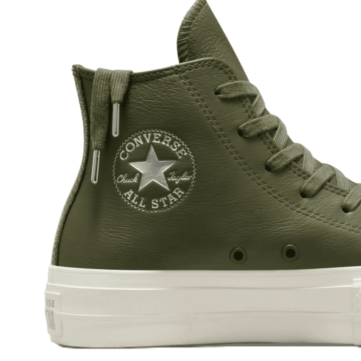 tenis converse verde militar
