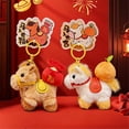 thumbnail image 7 of Fluffy Keychain Accessory, Decorative Plush Keyring, Soft Mascot Keychain, Plush Bag Charm, Key Fob Plush Toy, Plush Accessory for Handbags, Cozy Keychain Plush, Plush Animal Keychain, 7 of 7