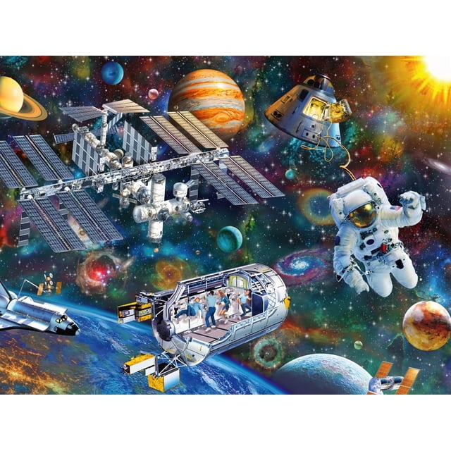 Rompecabezas Ravensburger Cosmic Exploration 200 piezas