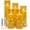 Gold( Pack of 5), variant on Flameless LED Candles with Timer 5 Pc Flickering Flameless Candles for Romantic Ambiance and Home Decoration Stable Acrylic Shell,with Embedded Star String，Battery Operated Candles（Grey）