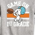 thumbnail image 3 of Peanuts - Game on 1st Grade - Toddler And Youth Crewneck Fleece Sweatshirt, 3 of 6