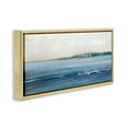 thumbnail image 3 of Stupell Industries Morning Sky Abstract Ocean Nature Painting Gold Floater Framed Canvas Art Print Wall Art, 31 x 14, 3 of 9
