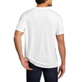 thumbnail image 2 of Forever Proud Veteran Men's Big Size District Perfect Tri V-Neck T-Shirt - White 3XL, 2 of 2