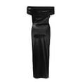 thumbnail image 5 of Ketyyh-chn99 Sun Dresses for Women Casual Wedding Gown Womens Elegant Flared Sleeve Evening Party Formal Dress Plus Size Black,XL, 5 of 5