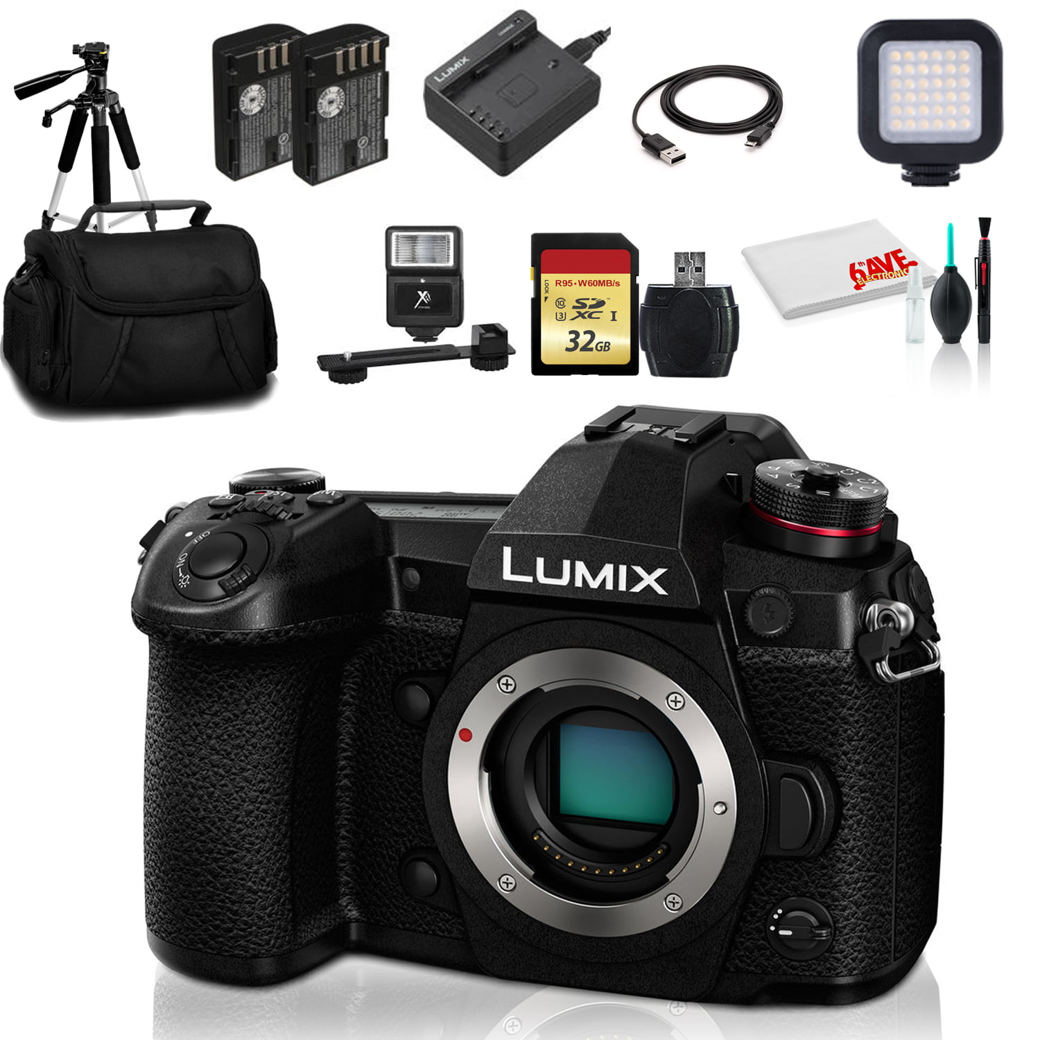 New Large Carrying Bag Camera Case for Panasonic Lumix DC-GX9 DC-G9 DC-ZS200 