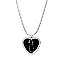 Cat Heart Pet Cremation Jewelry Memorial Necklace Cremation Urn Necklace for Ashes Keepsake with FREE Funnel Kit