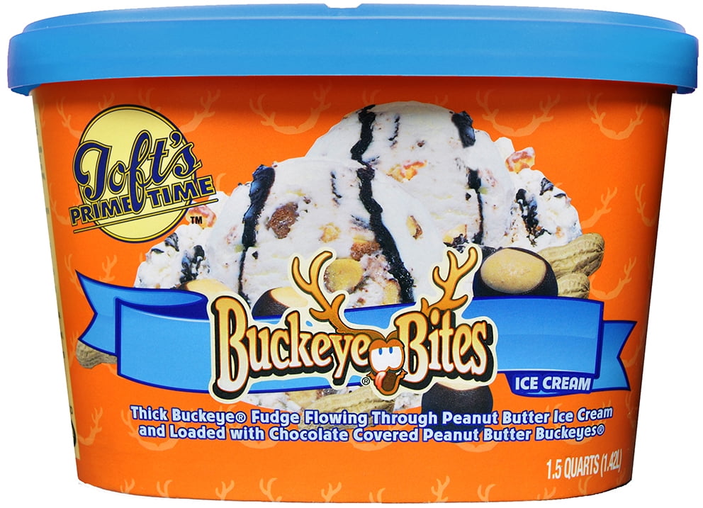 Toft's Buckeye Bites Ice Cream 48oz