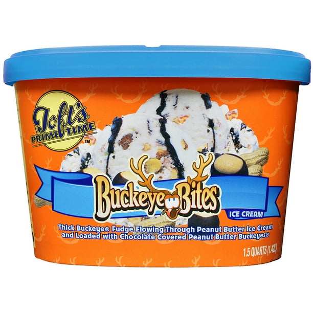 Toft's Buckeye Bites Ice Cream 48oz