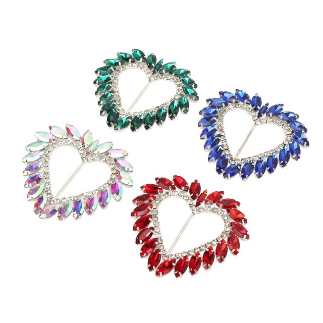 Broche para bufanda clip para envoltura de ropa resistente a la decoloración en forma de corazón para camiseta ANGGREK Otros
