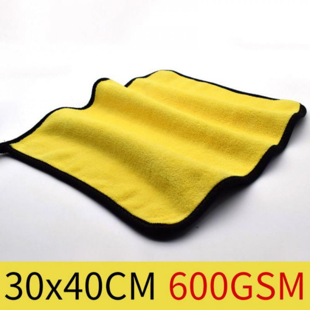 Super Absorbent Car Wash Microfiber Towel Drying Cloth Hemming Car Cleaning Hot