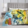 thumbnail image 6 of Anime Blanket Wild Kratts Ultra-Soft Micro Fleece Blanket Cozy Blanket Thick Warm Plush Throw Blanket Sofa Cushion, Warm Flannel Blanket For Living Room Bedroom 60"X50", 6 of 8
