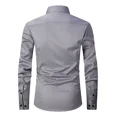 thumbnail image 3 of Camisas De Vestir Hombre Caballero Moda Casual Camisa Slim, 3 of 4